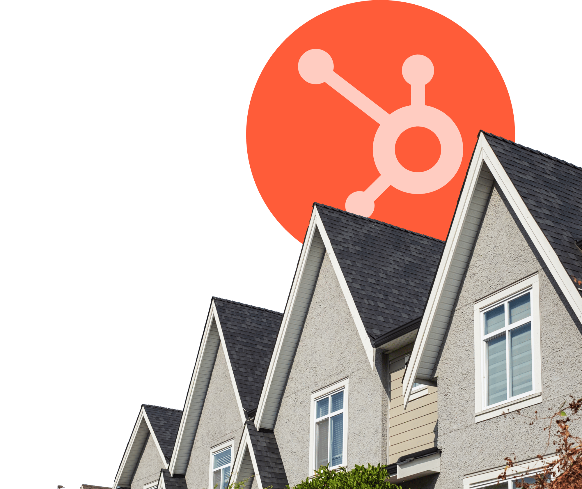Roof-house-with-hubspot-logo-for-real-estate