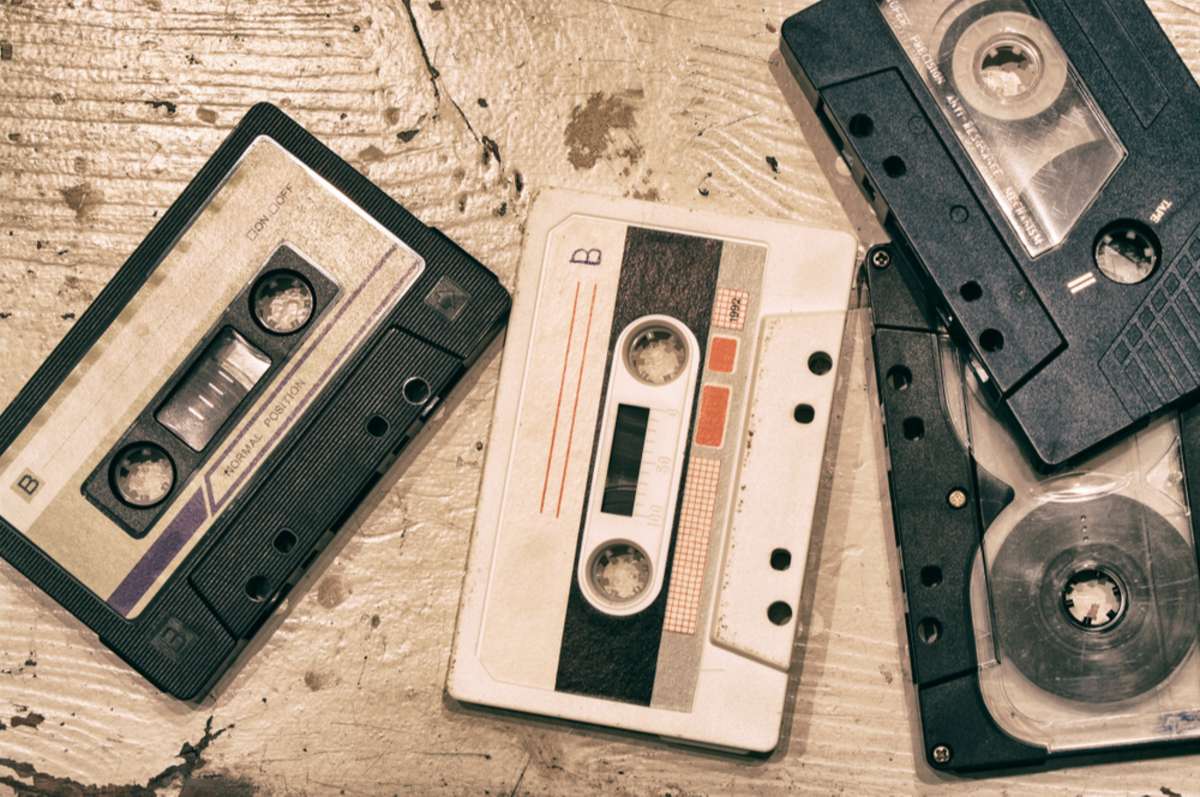 Outdated cassette tapes, avoiding outdated references when updating website content