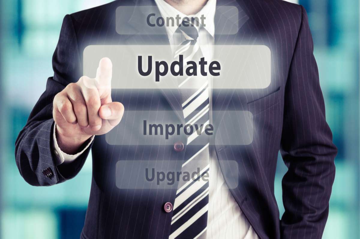 Updating content regularly is a way to optimize and improve for better rankings and more traffic