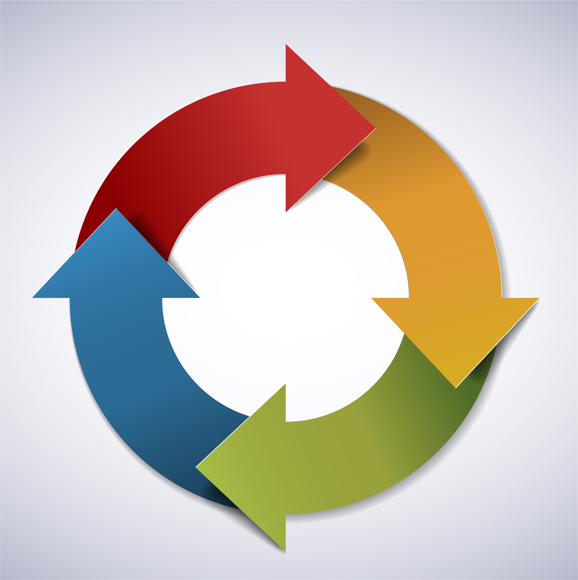 Vector life cycle diagram