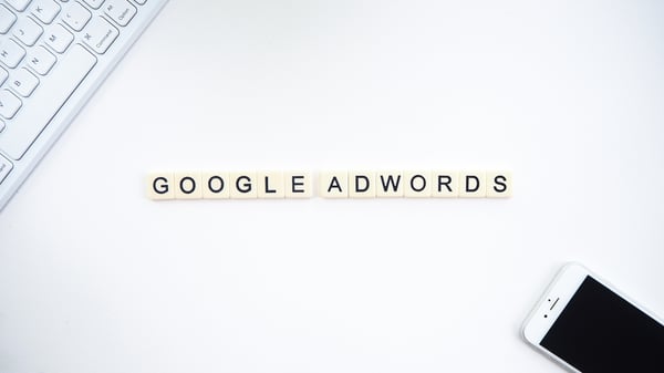google adwords spelled tiles