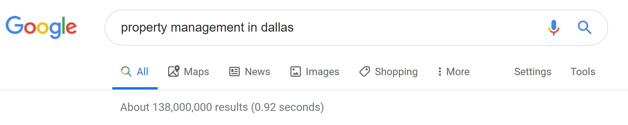 you're competing with 6 billion other pages